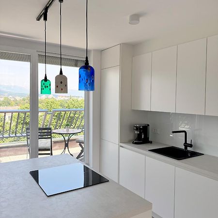 Luxe Penthouse With A Castle View Ljubljana Kültér fotó