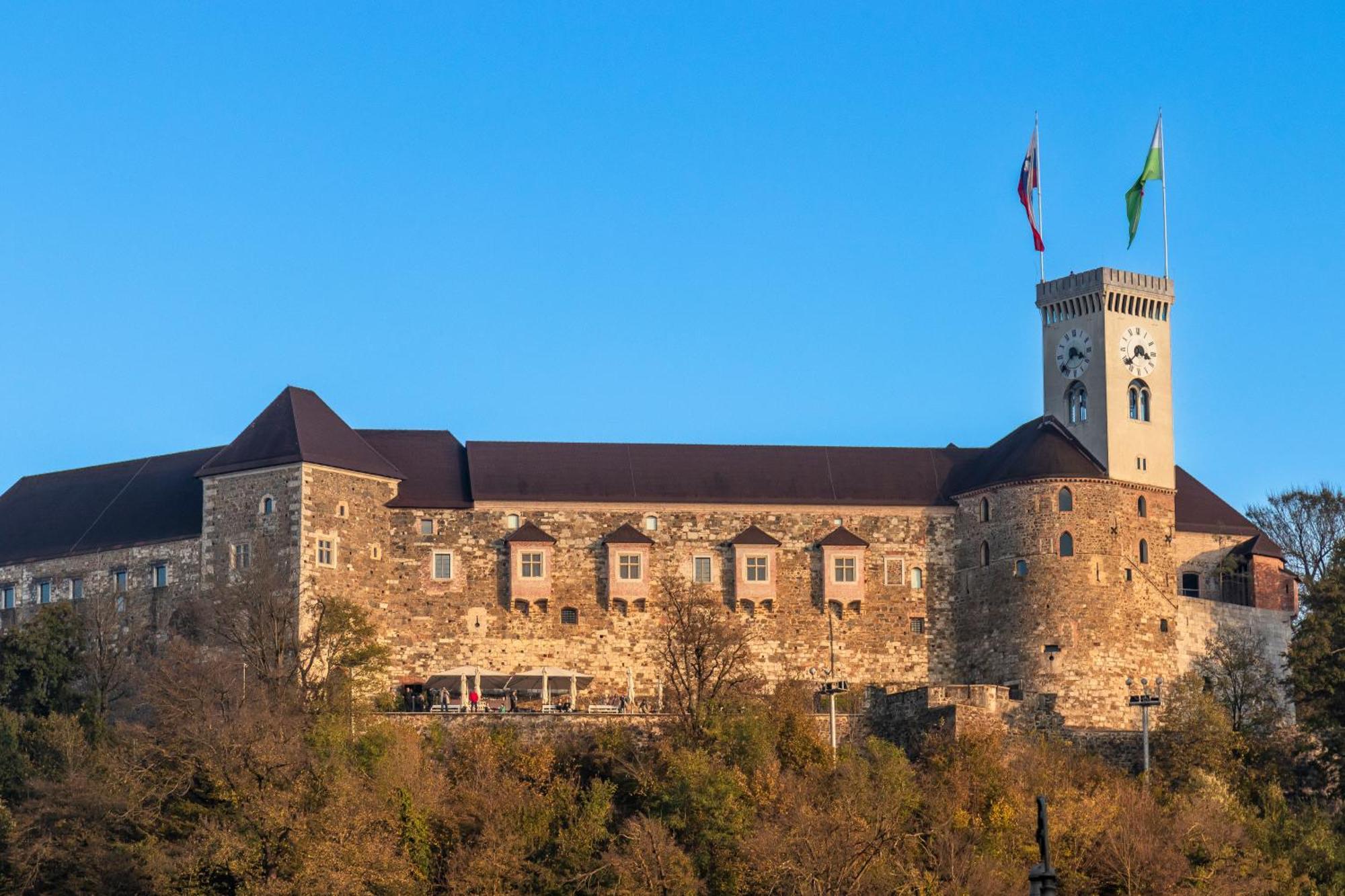 Luxe Penthouse With A Castle View Ljubljana Kültér fotó