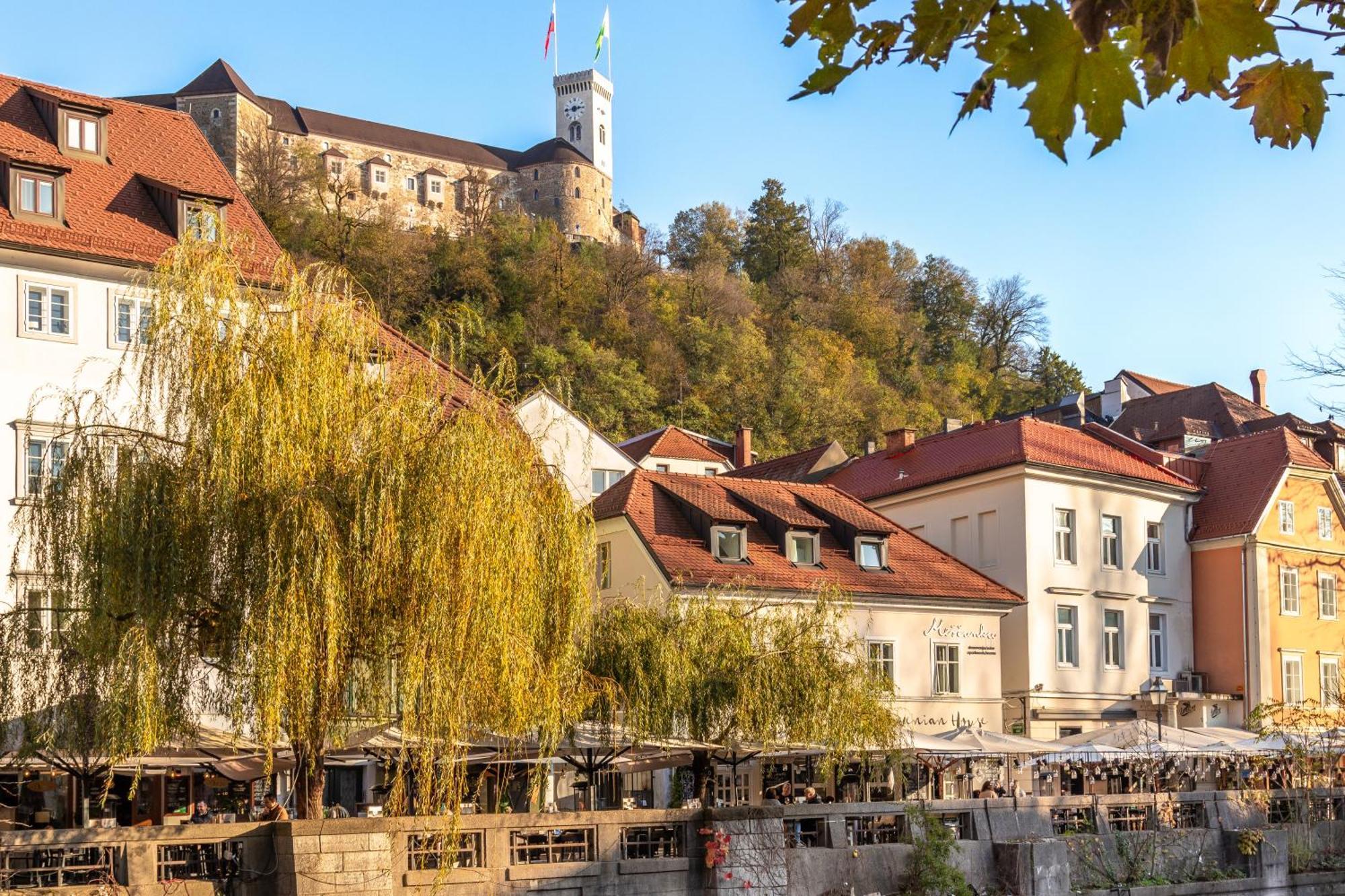 Luxe Penthouse With A Castle View Ljubljana Kültér fotó