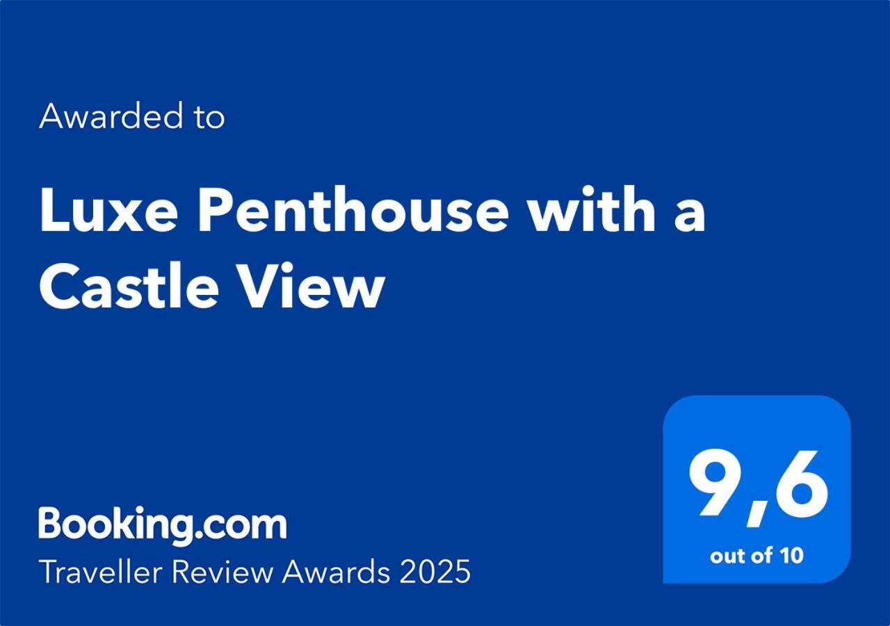 Luxe Penthouse With A Castle View Ljubljana Kültér fotó