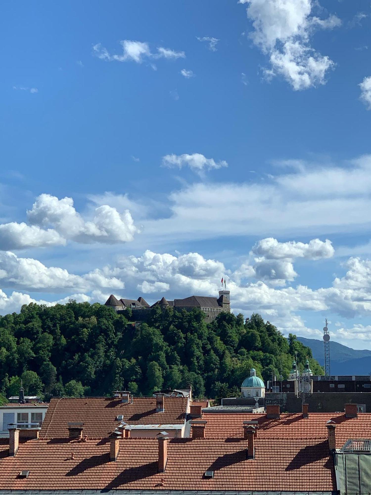 Luxe Penthouse With A Castle View Ljubljana Kültér fotó